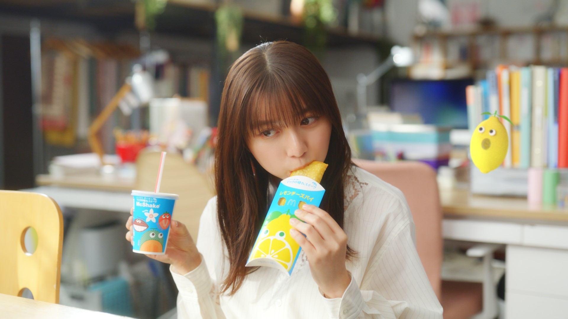 マックの晴れスイーツ「メロンとレモン」篇