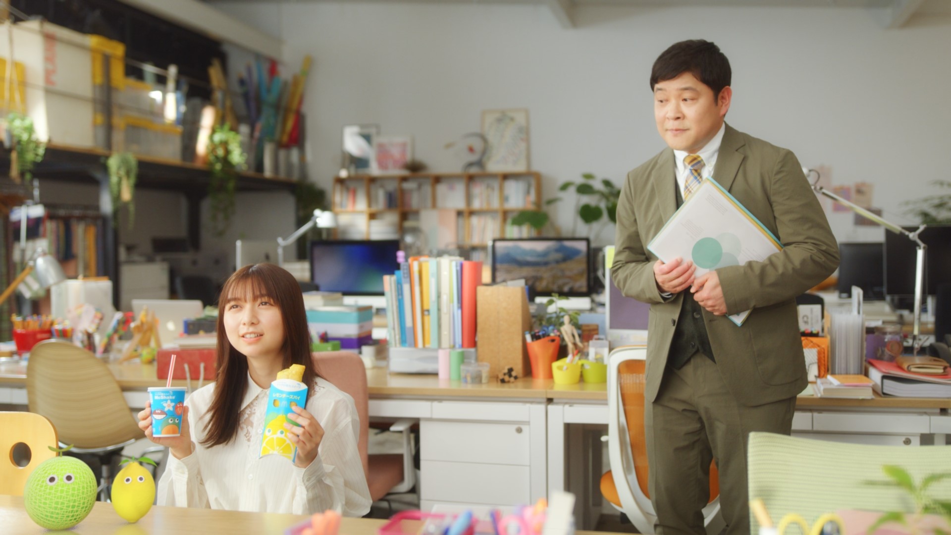 マックの晴れスイーツ「メロンとレモン」篇