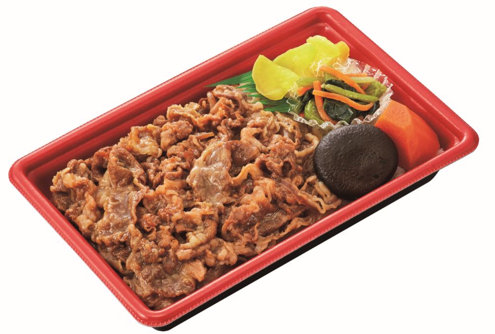 「黒毛和牛 牛めし重」（1280円）
