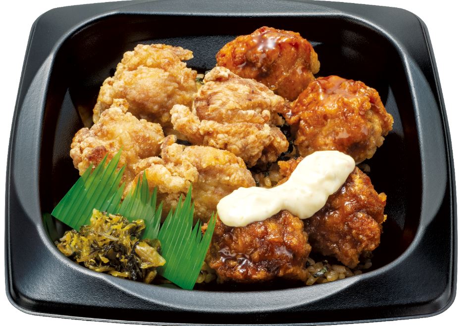 「もり山監修 塩鶏唐と謎唐南蛮丼」（598円）