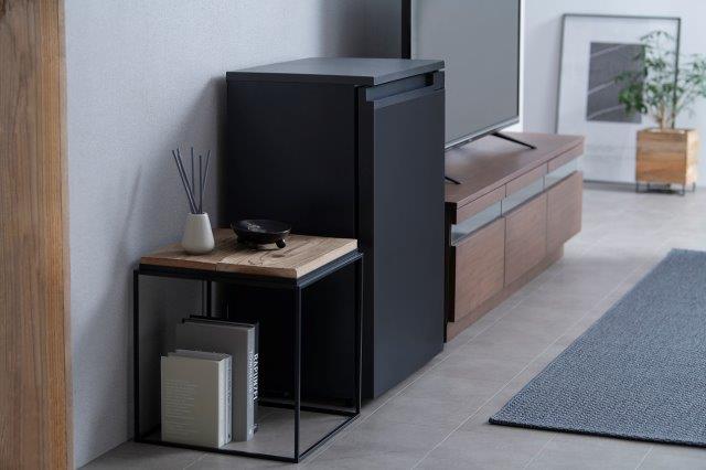 奥行スリム冷凍庫 66L（ホワイト/ブラック）