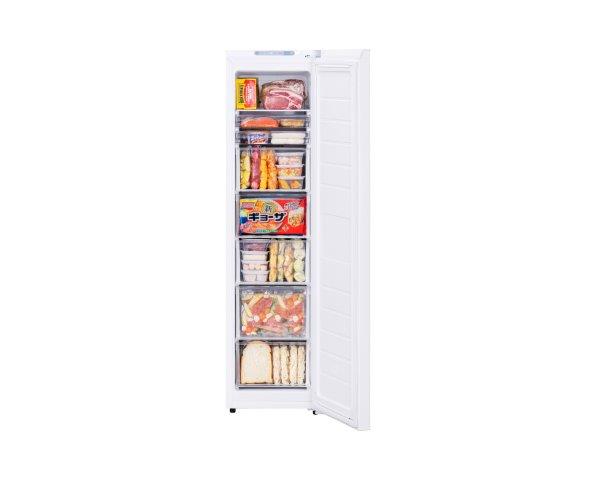 アイリスオーヤマ「奥行スリム冷凍庫 66L」発売。マットなホワイトと