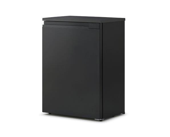 奥行スリム冷凍庫 66L ブラック