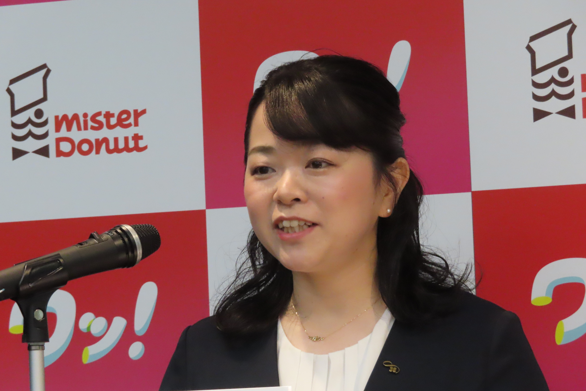 ミスタードーナツ事業本部 企画開発本部 販売企画部 広告広報室 巌美里氏