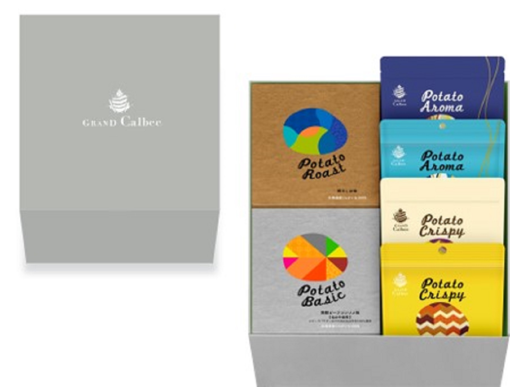 ギフトボックス6個入り（芳醇ビーフコンソメ味/焼きしお味/ガーリックソルト味/ポルチーニ＆クリーム味/トリュフソルト味/ハニー＆ブルーチーズ味）