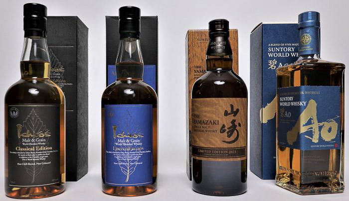 ウイスキー4本飲み比べセット