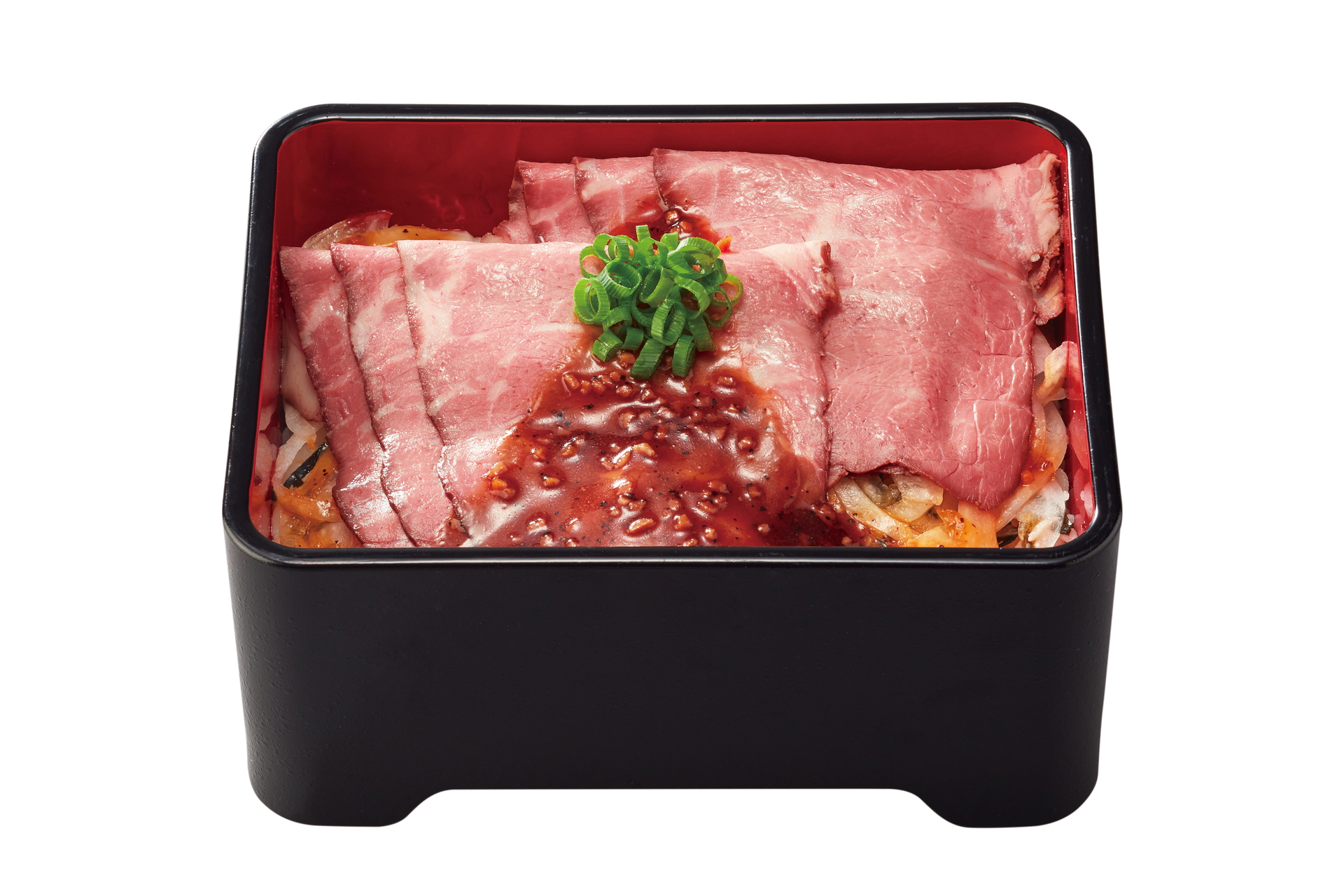 「ローストビーフ重」（並盛790円/ごはん大盛860円）