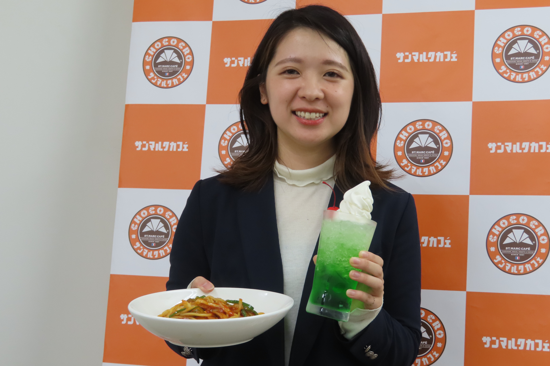 サンマルクカフェ マーケティング本部 マーケティング部 PR担当の吉田美咲氏
