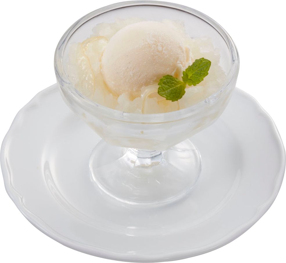 「シチリア産レモンのグラニータ」（319円）