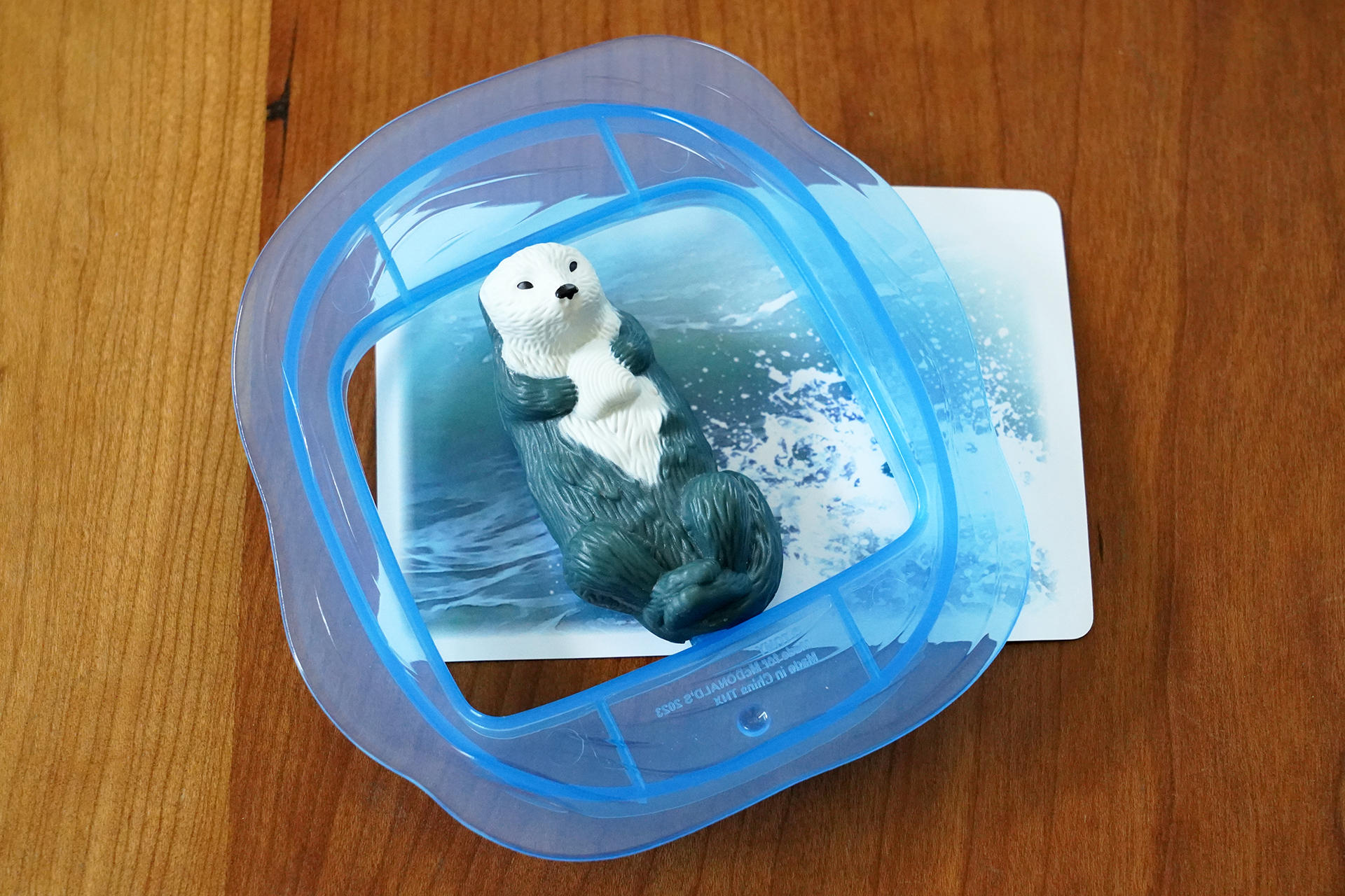 水面パーツとは一体になっている