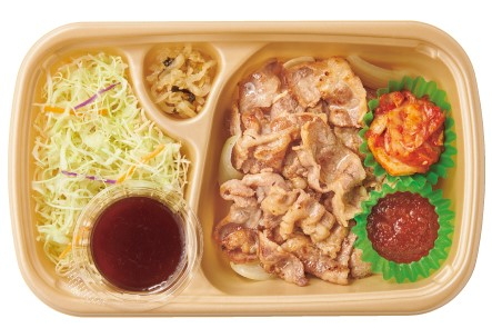 テイクアウト「牛カルビ焼肉 おかずのみ」（800円）