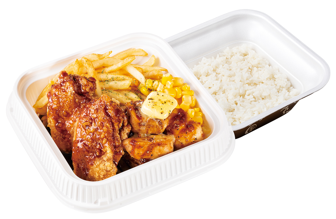「テキサス盛り弁当」（961円）
