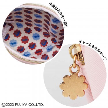 sweet 9月号特別付録「MILKFED.特製 ペコちゃんポコちゃん コスメポーチ＆ミラーセット」