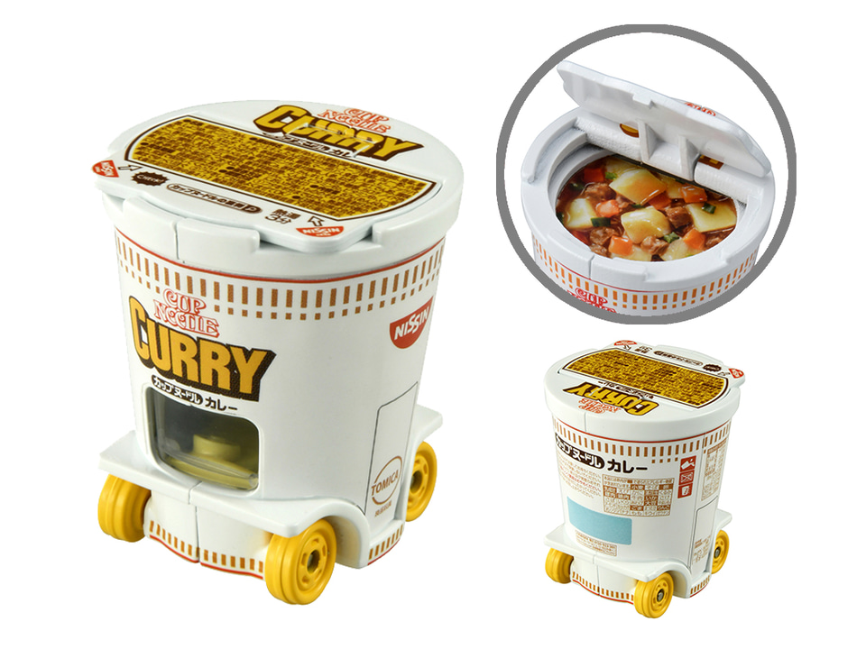 レアトミカ　日清食品カップヌードルコレクション9個　新品未開封　限定 カップヌードルとコラボした「トミカ」9月上旬に発売 - グルメ Watch