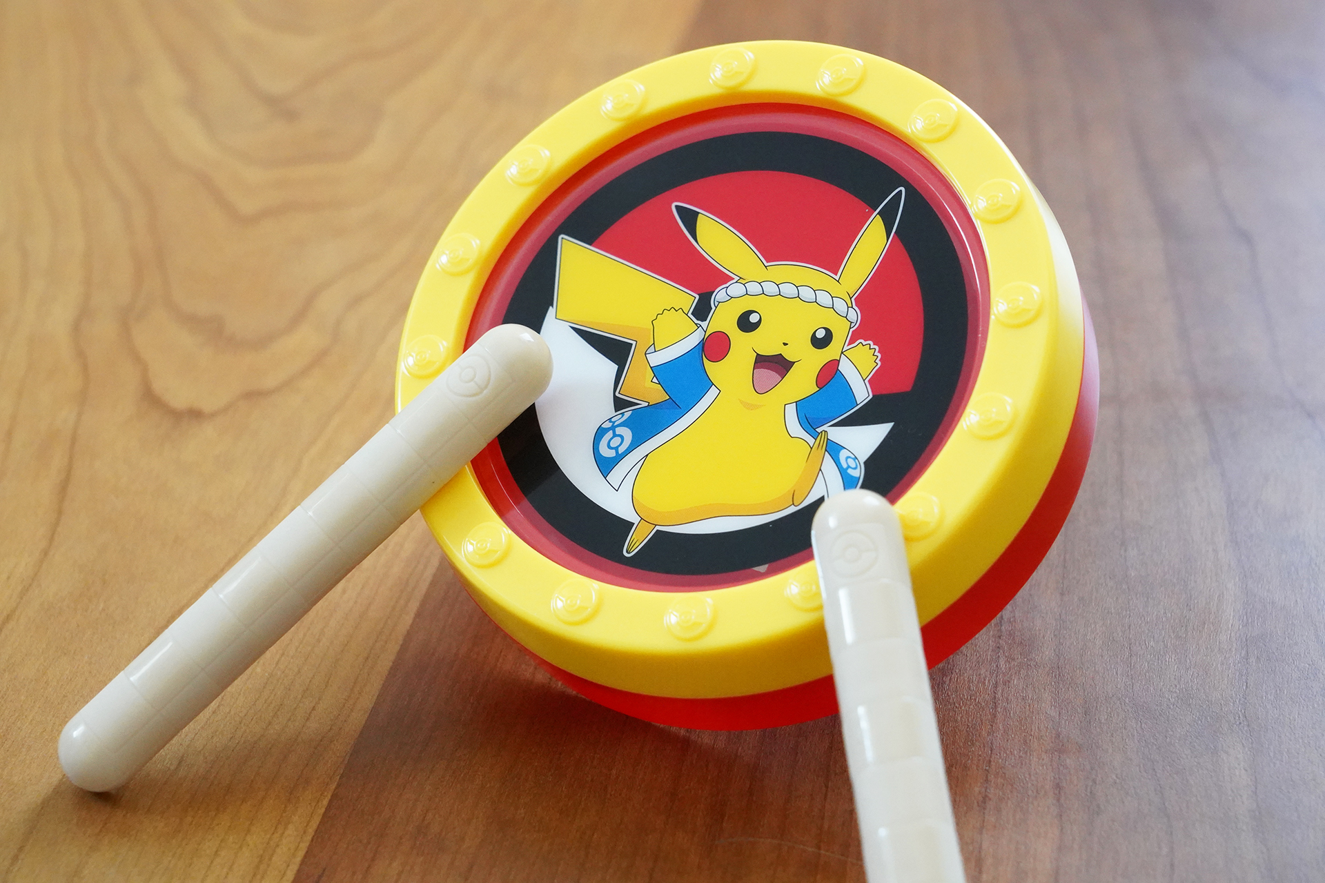 角度がついているのでたたきやすい