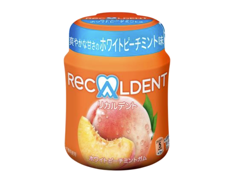 爽やかな甘さの「リカルデント ホワイトピーチミントガム」発売 「CPP