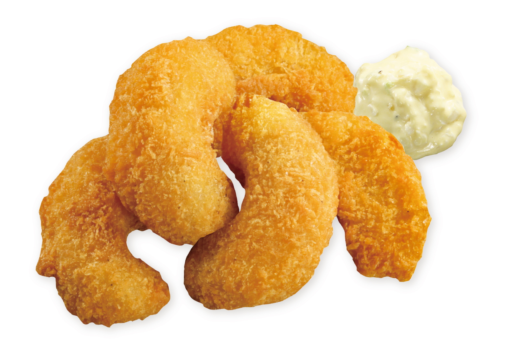 「ポップコーンシュリンプ風」（280円）