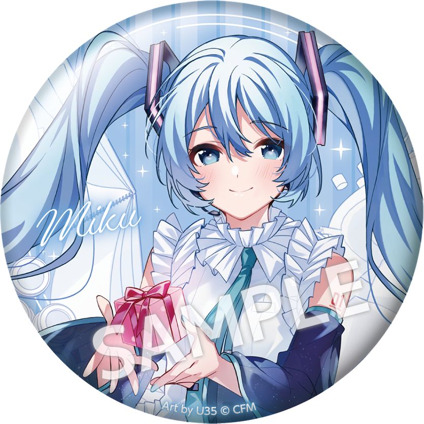 ローソン限定「メタリック缶バッジ」