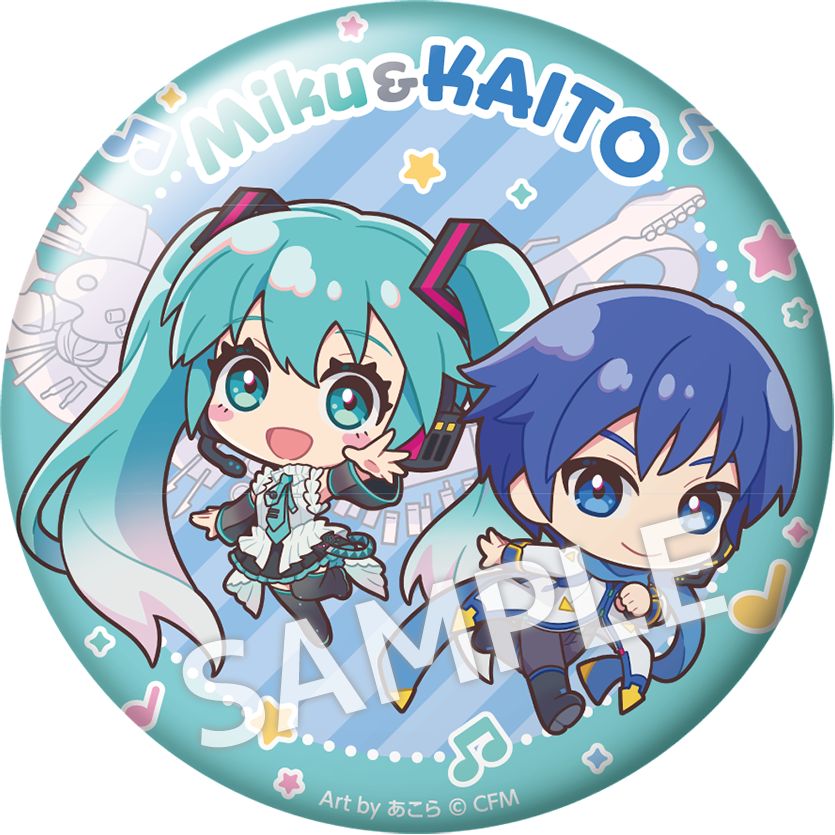 ローソン限定「メタリック缶バッジ」