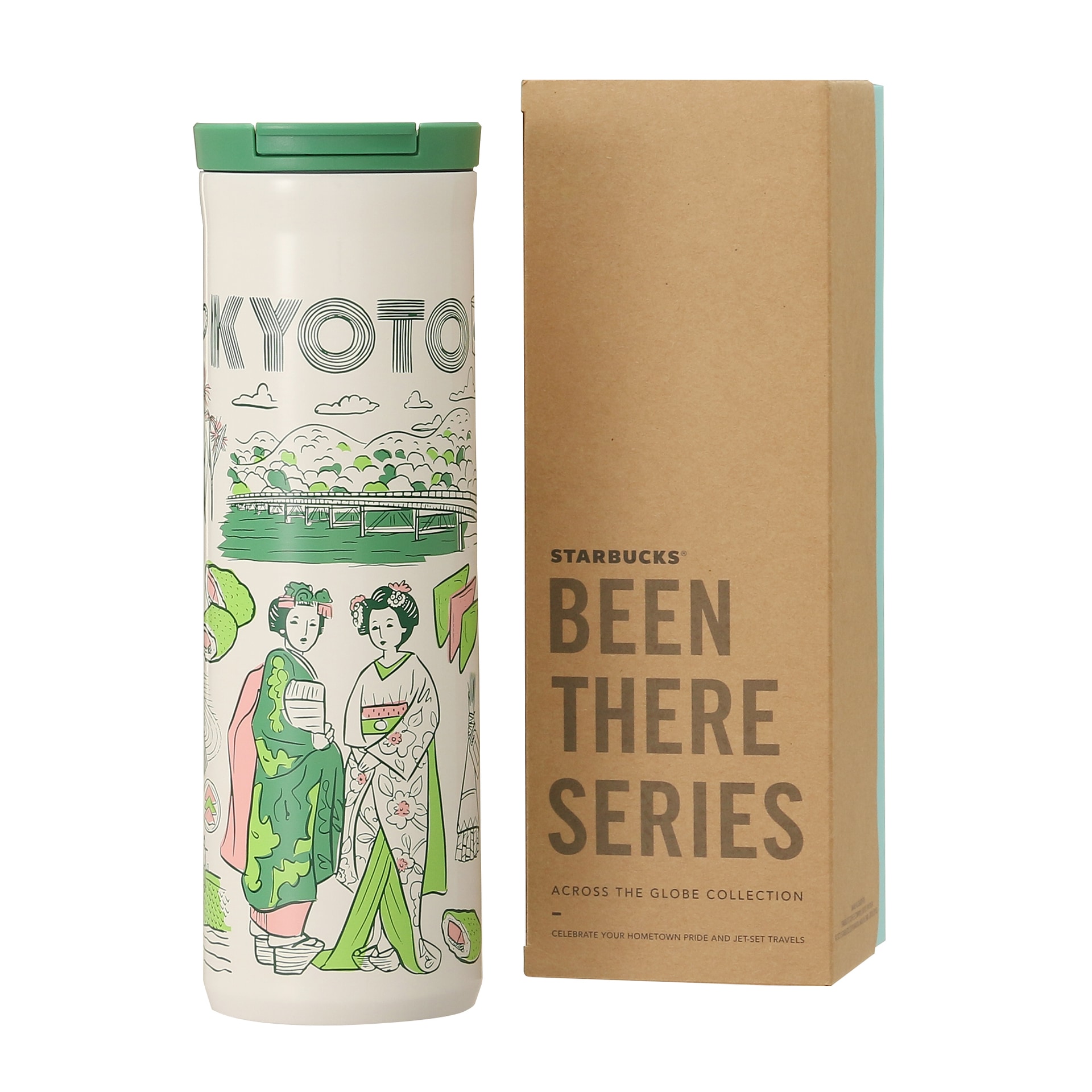 「Been There Series ステンレスボトルKYOTO473ml」（4840円）