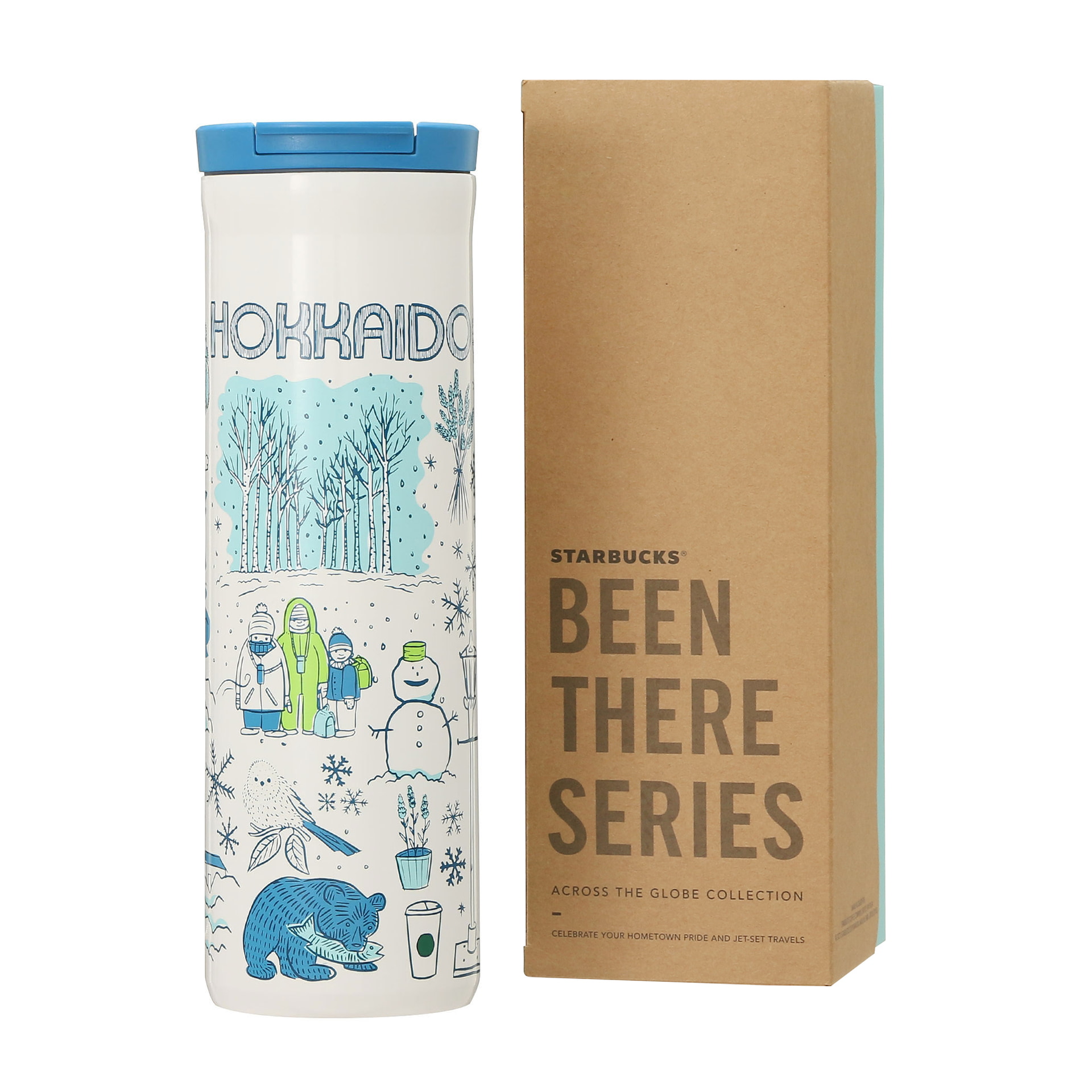 「Been There Series ステンレスボトルHOKKAIDO473ml」（4840円）