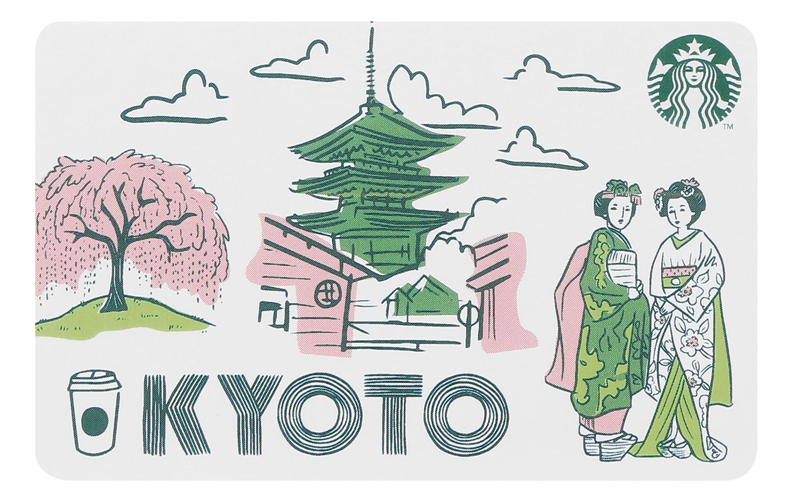 「スターバックス カード Been There Series KYOTO」