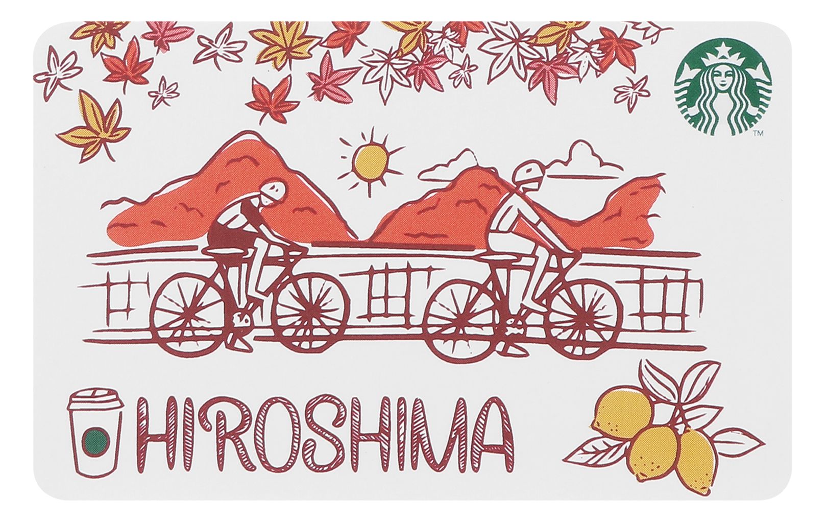 「スターバックス カード Been There Series HIROSHIMA」