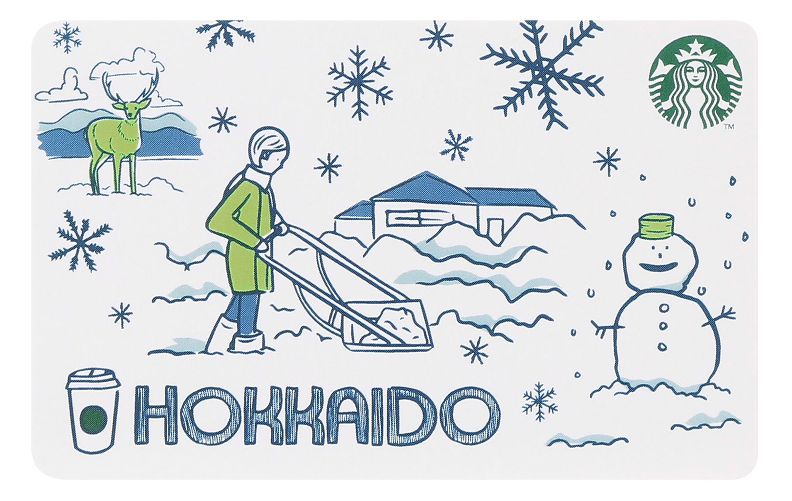 「スターバックス カード Been There Series HOKKAIDO」