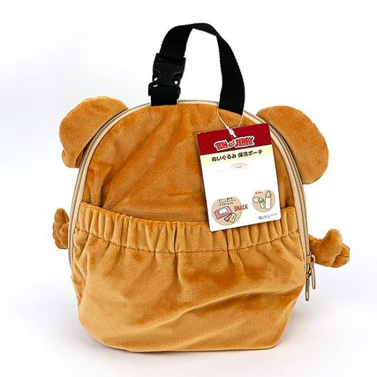 ジェリーのぬいぐるみ保冷ポーチ