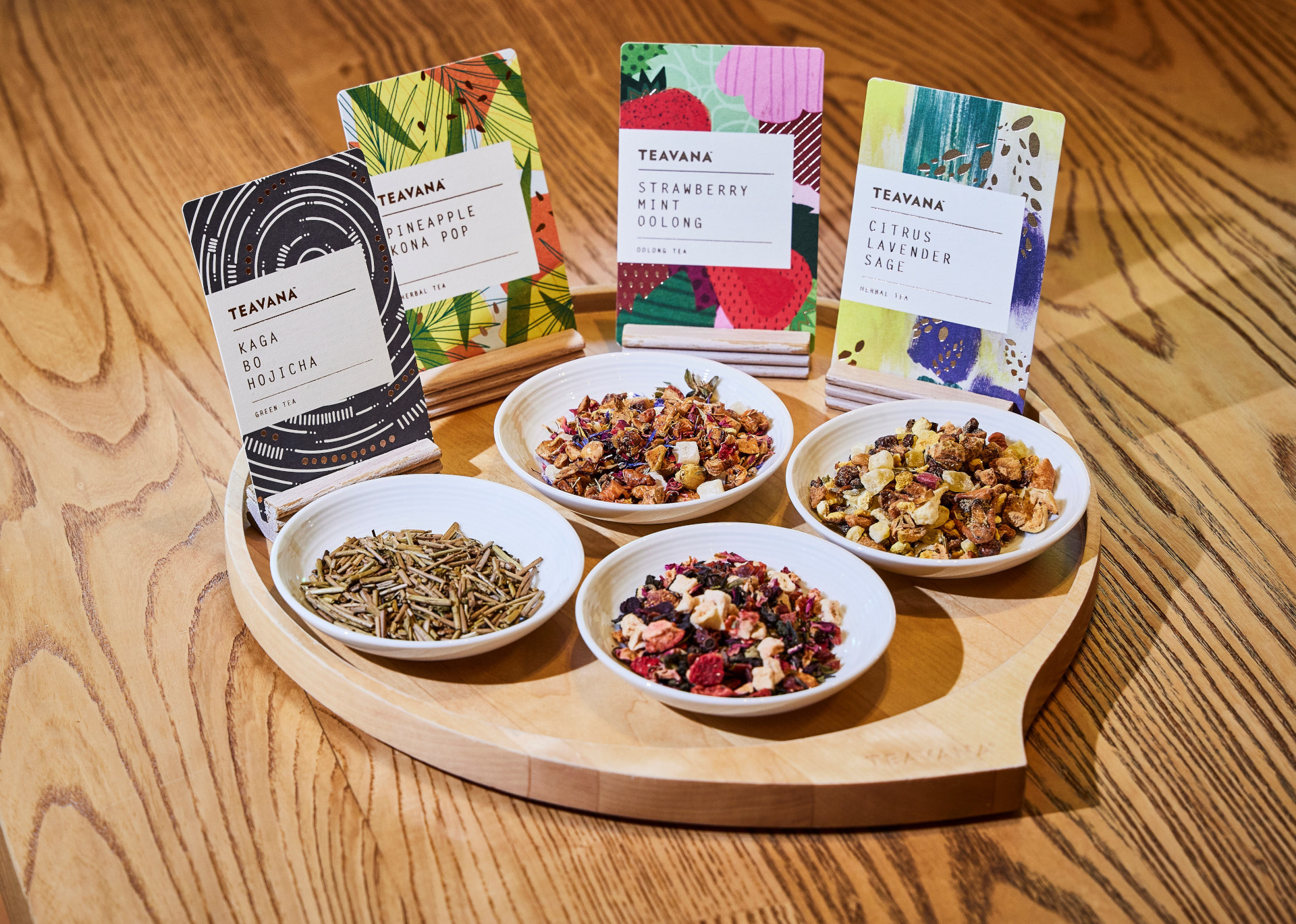 セットで提供するティー（4種のうち1種を選べる）