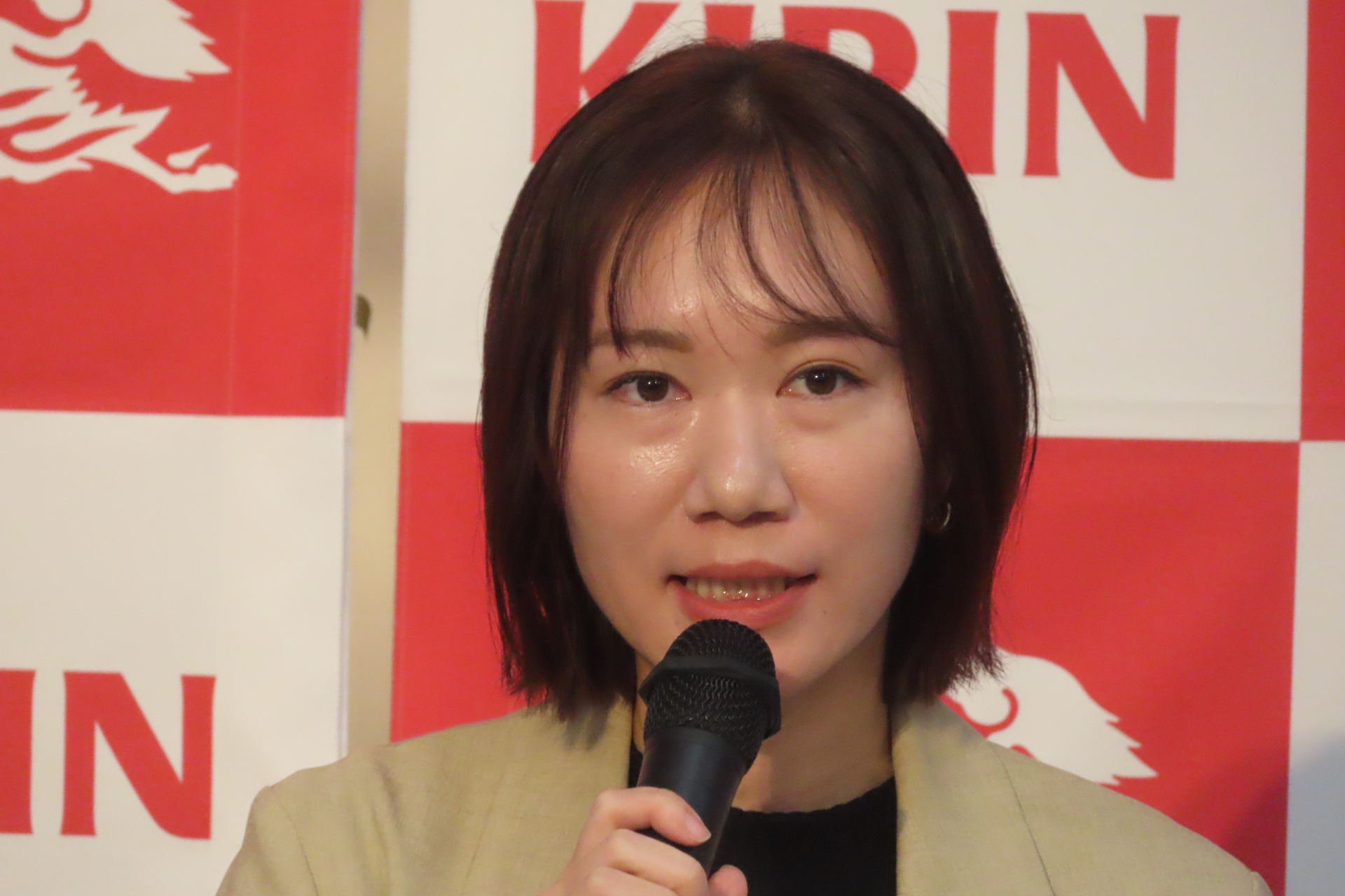 事業創造部 「スプリングバレー」ブランドマネージャーの久保育子氏