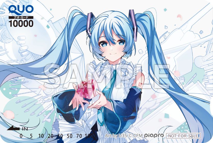 ローソン×初音ミクキャンペーン」実施中。クリアファイル