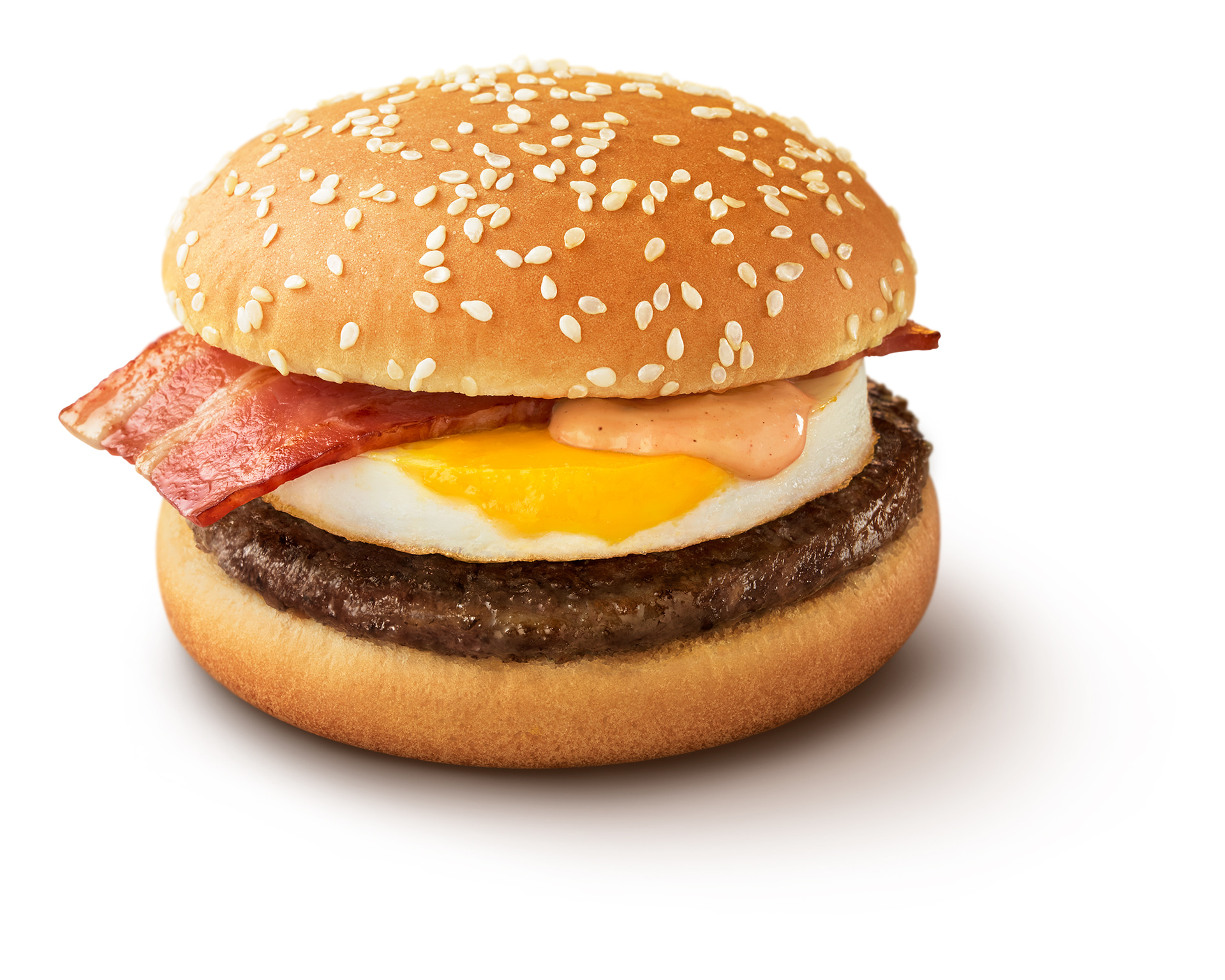 「月見バーガー」（単品 420円～、バリューセット 720円～）