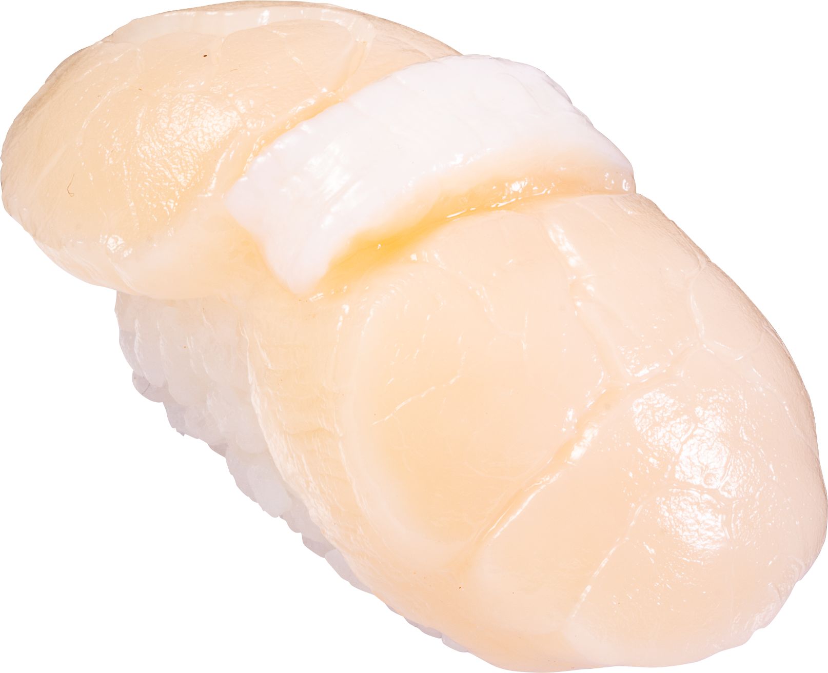 店内切付「北海道オホーツク海産 ほたて」（1貫187円）