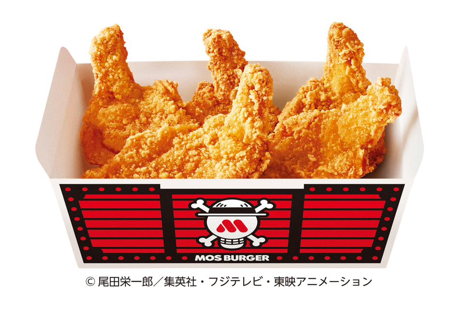 モスバーガー×ONE PIECE」の「モスチキンパック」発売！ “宝箱”を