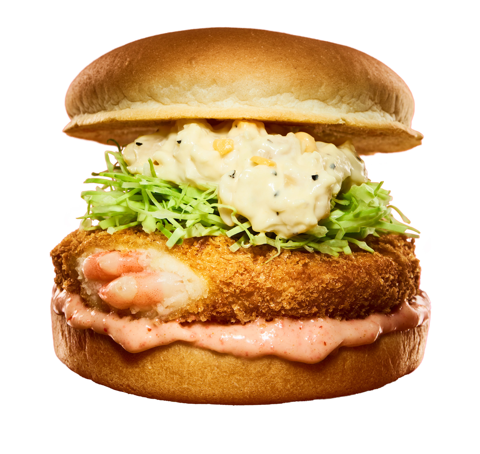 明太マヨ エビバーガー