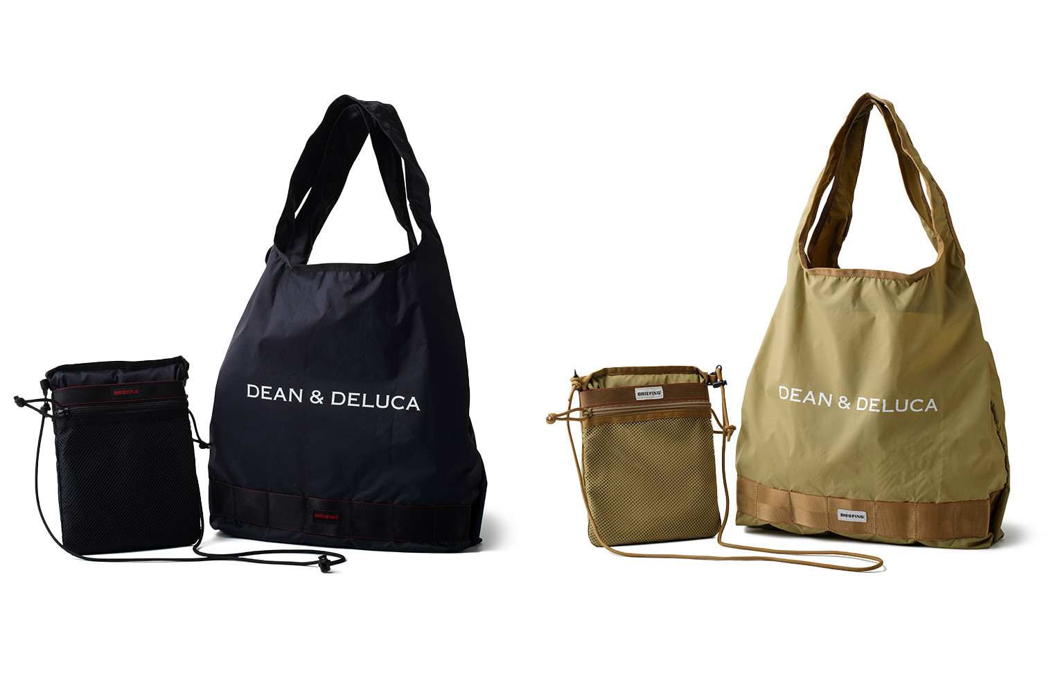 DEAN & DELUCA×BRIEFING「サコッシュ トートバッグ」