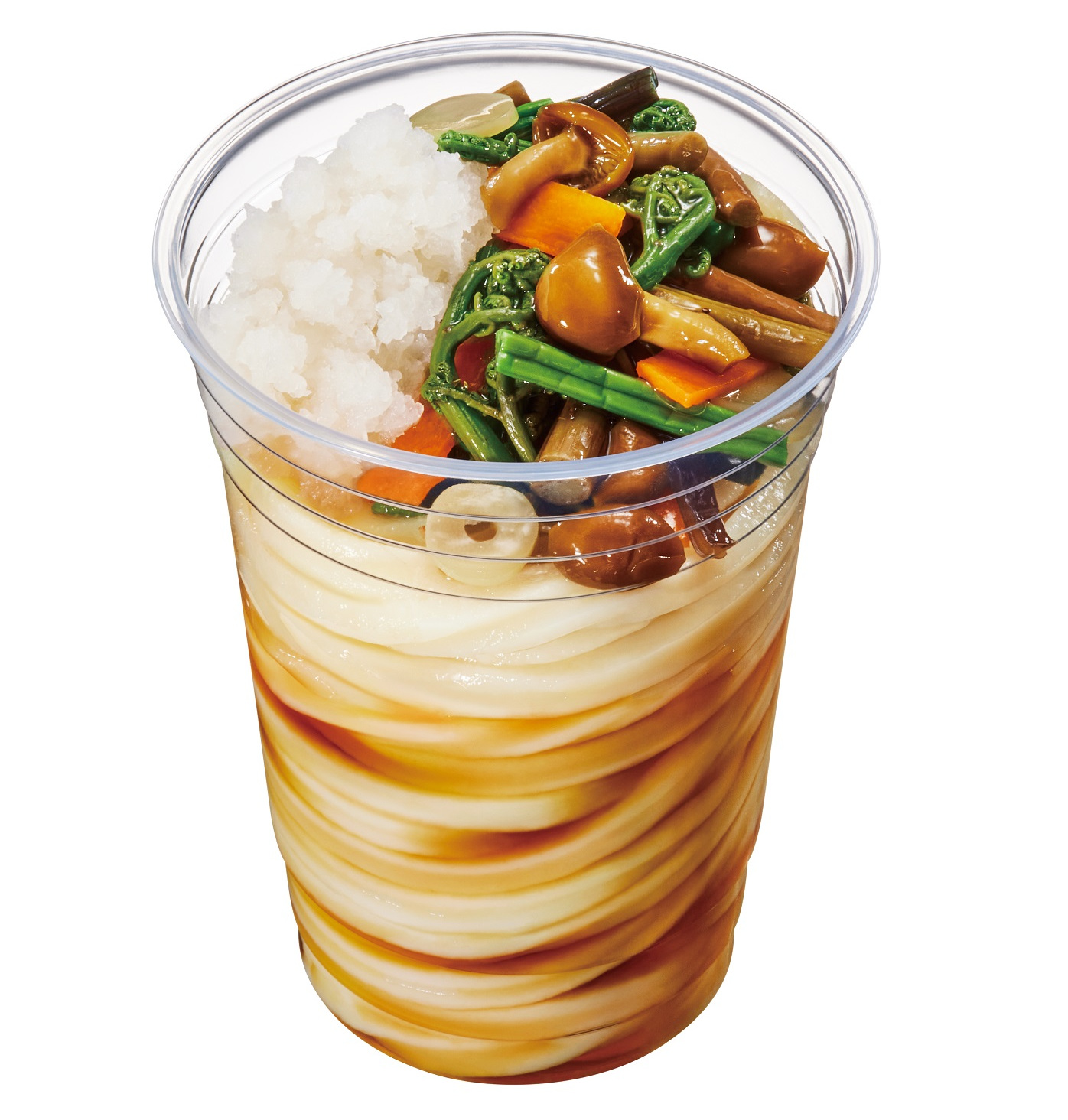 「山菜おろしぶっかけうどん」（450円）