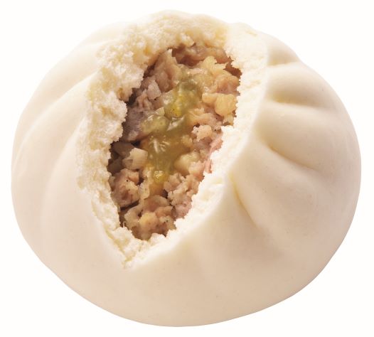 「ゆず胡椒肉まん」（168円）