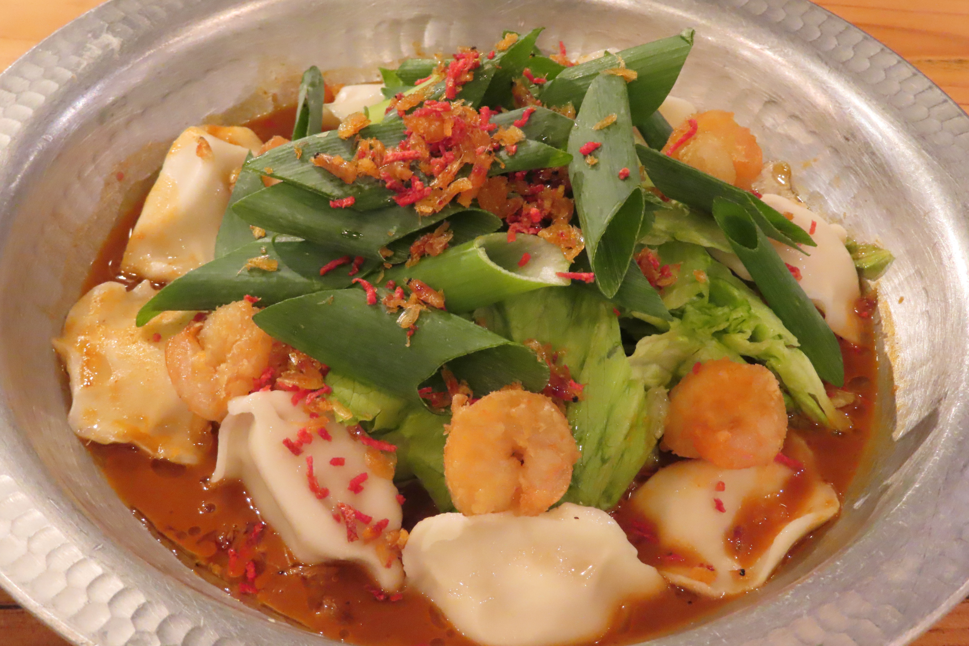 濃厚えび味噌炊き餃子