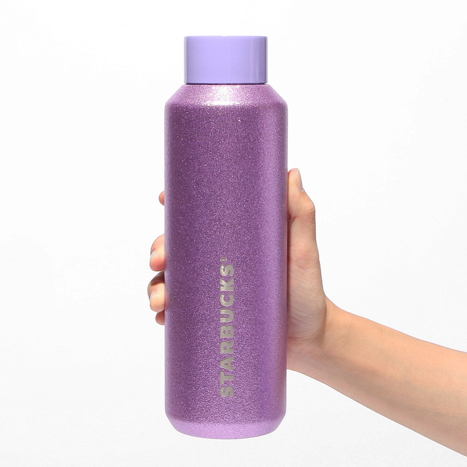 「ステンレスボトルグリッターパープル591ml」（4600円）