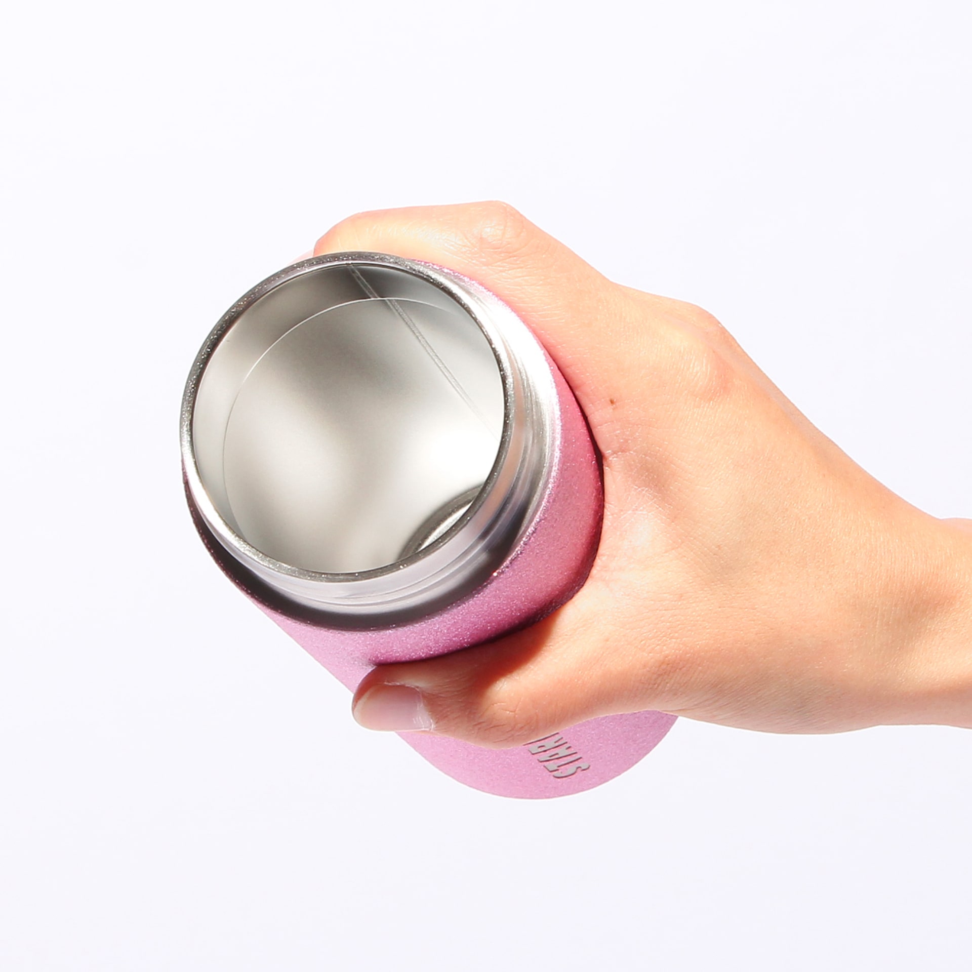 「ステンレスボトルグリッターピンク355ml」（3700円）