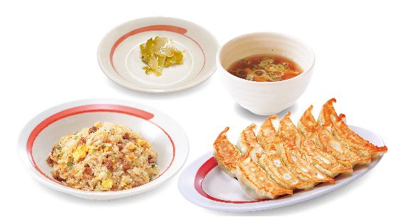 チャーハン・Wギョーザセット（Bセット）