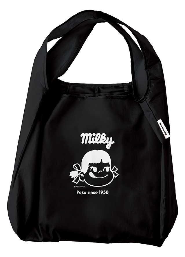 第3弾「ペコちゃんエコバッグ（ブラック）」プレゼント