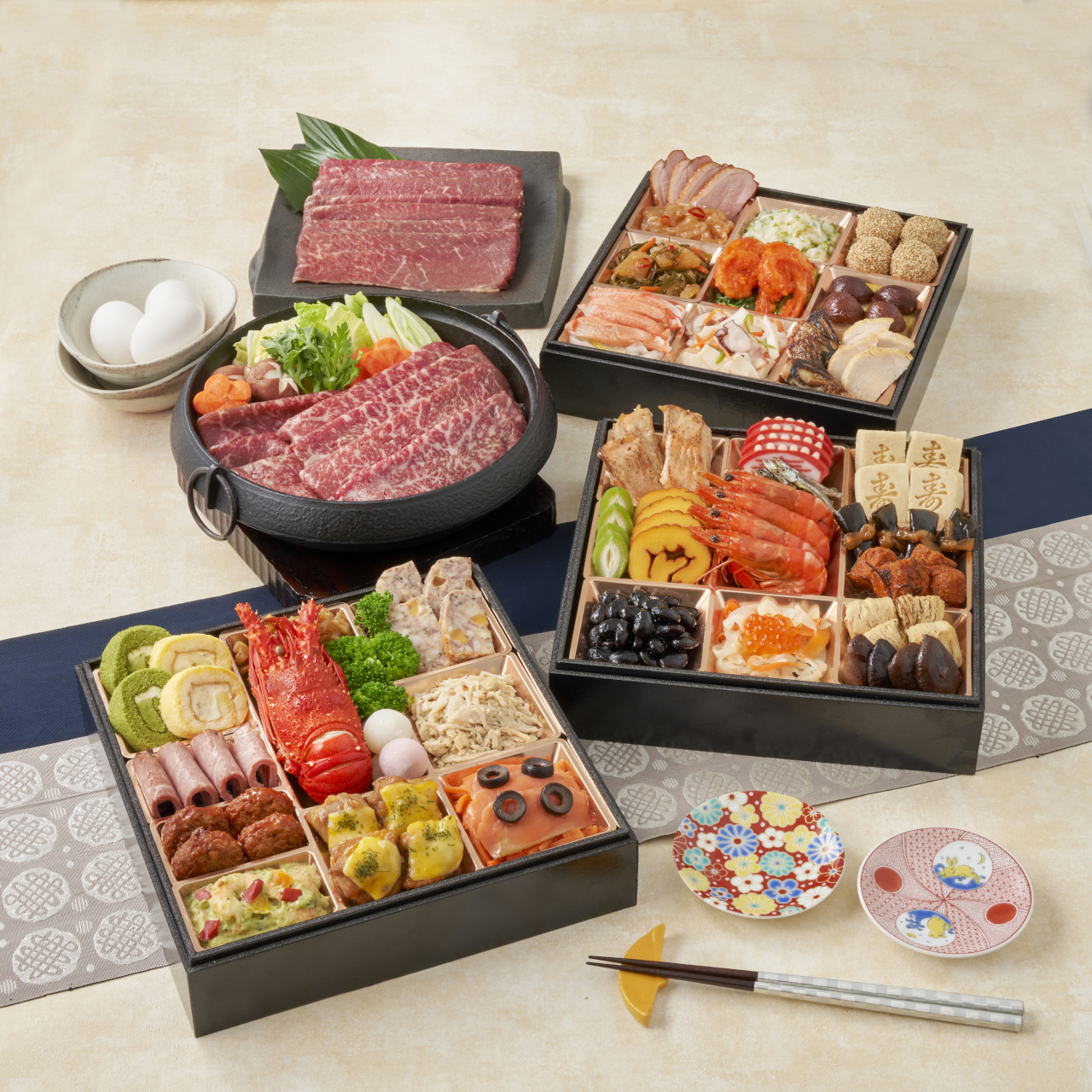 「ぎをん や満文」初彩おせち（おせち＋豪華セット）