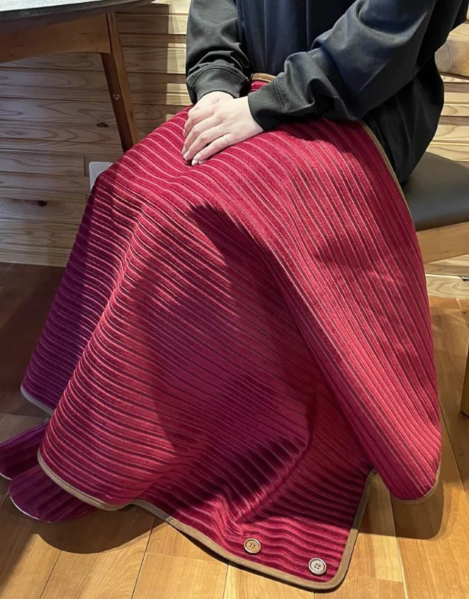 ソファー柄ブランケット