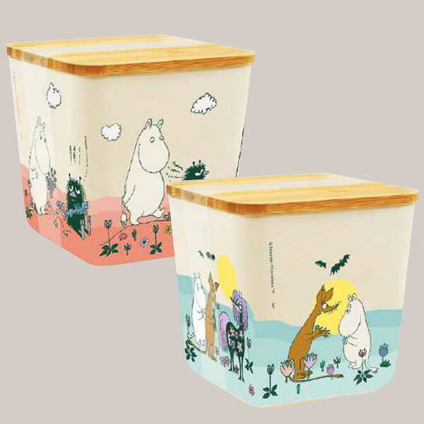 カルディ、「スヌーピー」と「ムーミン」のバンブーコンテナが登場