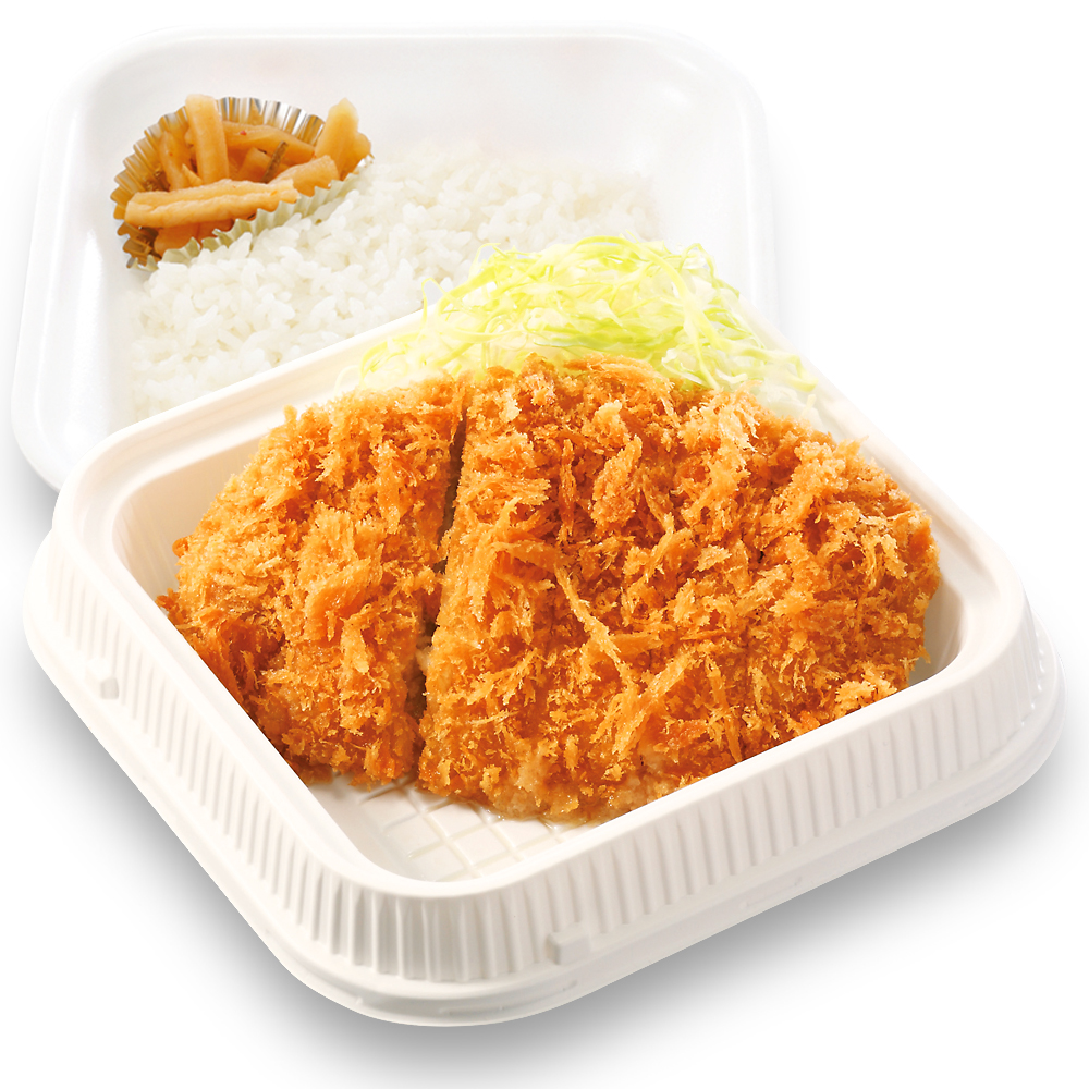「ロースカツ定食」（594円←通常777円）