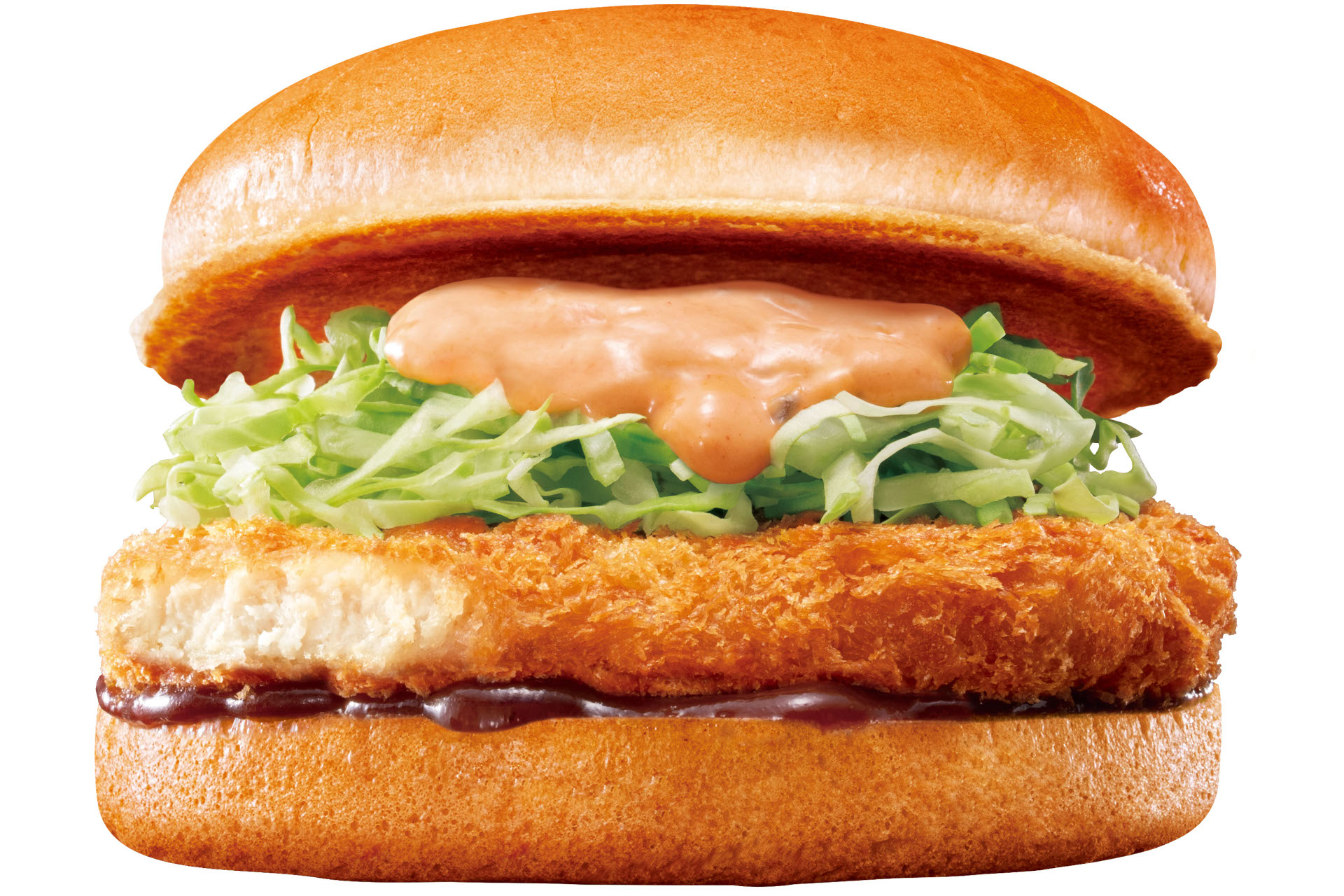 チキンカツバーガー