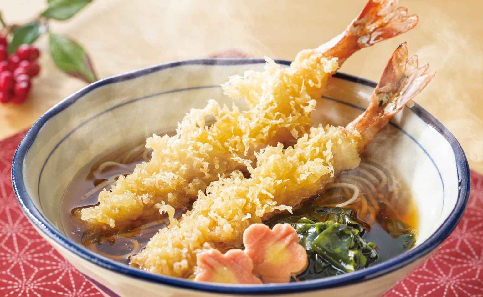 蕎麦処 大戸屋「大海老天蕎麦」